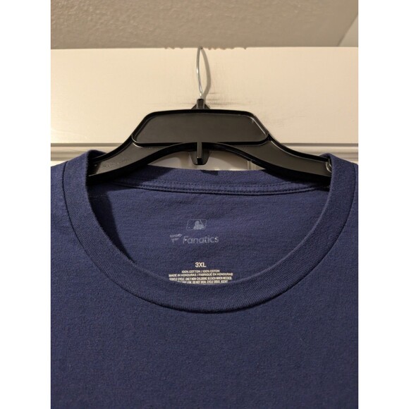 Star Wars Yoda New York Yankees T-Shirt 3XL Blue Win You Must MLB Postseason - Picture 4 of 8